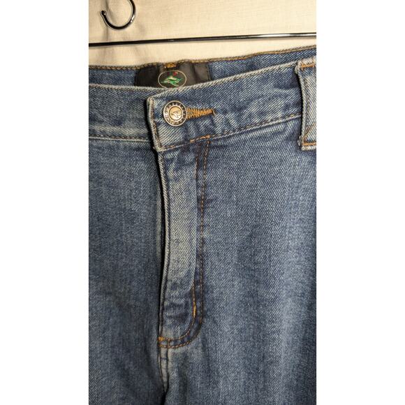 Redhead Mens Fleece Lined Straight Leg Jeans 36W 30L Bass Pro Hunting Camping - Picture 3 of 5